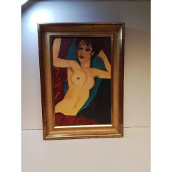 HUILE SUR TOILE FEMME...