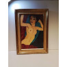 HUILE SUR TOILE FEMME SIGNEE CANDARD