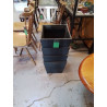 LOT POTS DE FLEURS METAL