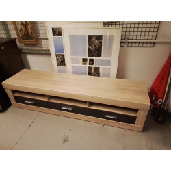 MEUBLE TV MODERNE 3 TIROIRS