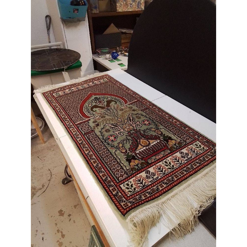 TAPIS TUNISIEN TON ROUGE PM 0,45X1