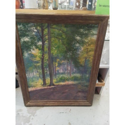 HUILE SUR TOILE SIGNÉE BIRON 