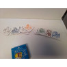 LOT SOUS VERRES SIGNES ZODIAQUE 