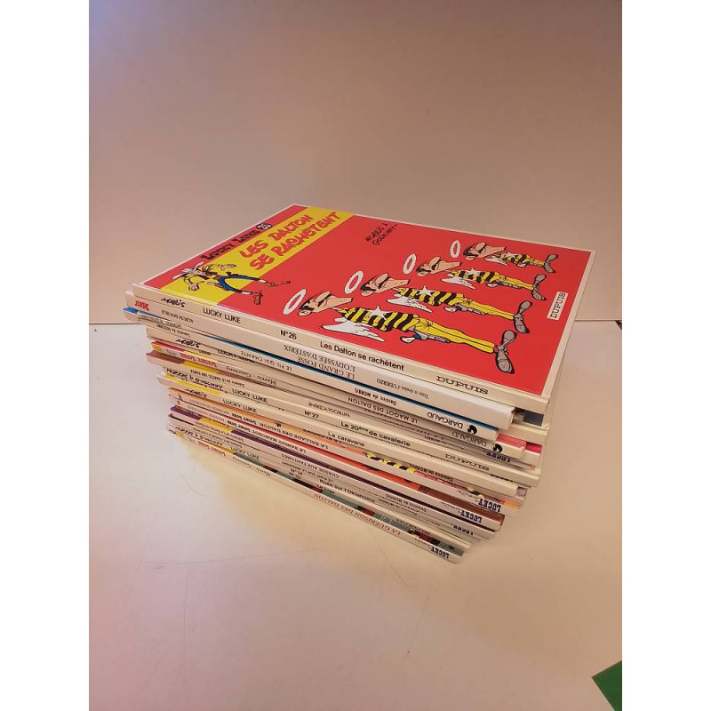 LOT BD LUCKY LUKE