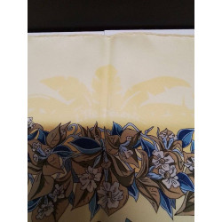 CARRE HERMES EN SOIE L\'ILE DESERTE