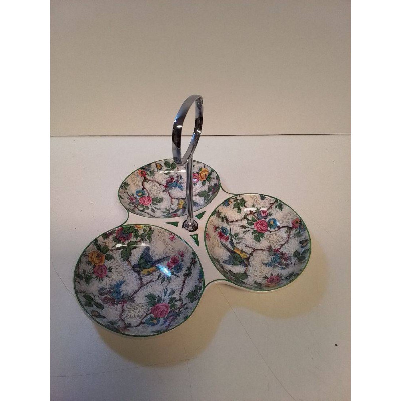 PLAT D\'APÉRITIF PORCELAINE ANGLAISE 