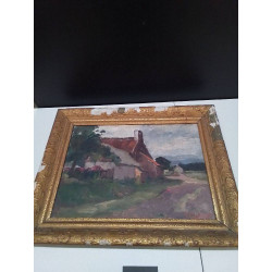 PEINTURE ANCIEN SCENE...