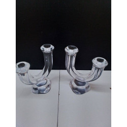 CHANDELIER EN VERRE LA,PIECE 