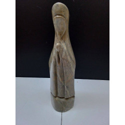 STATUETTE MARBRE RELIGIEUSE 