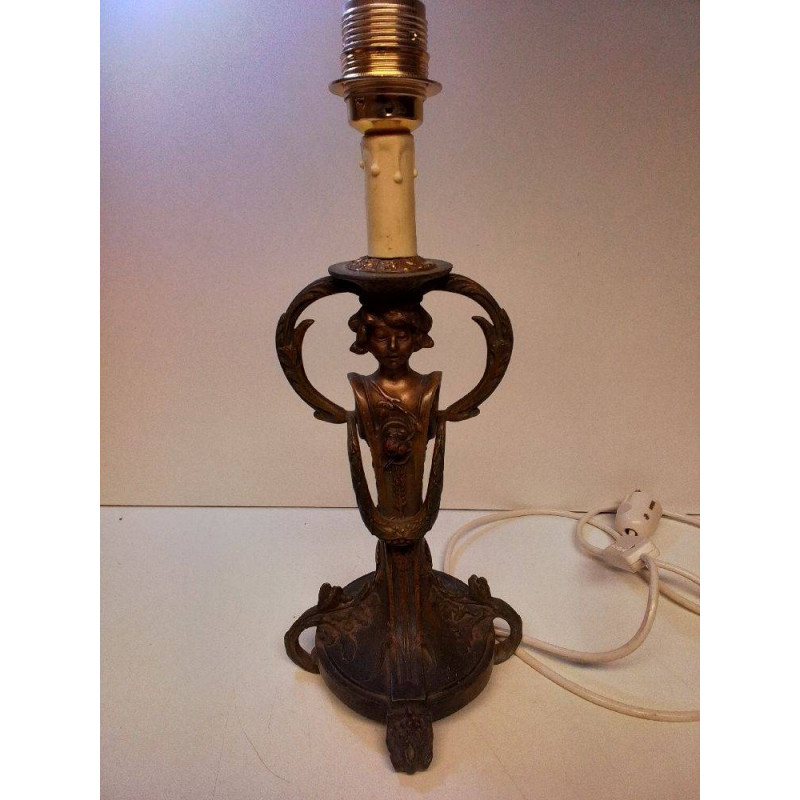 PIED DE LAMPE ART NOUVEAU 