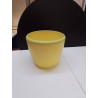 CACHE POT JAUNE 