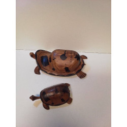 LOT TORTUES BOIS