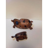 LOT TORTUES BOIS