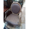 FAUTEUIL MEDAILLON GM LA PIECE