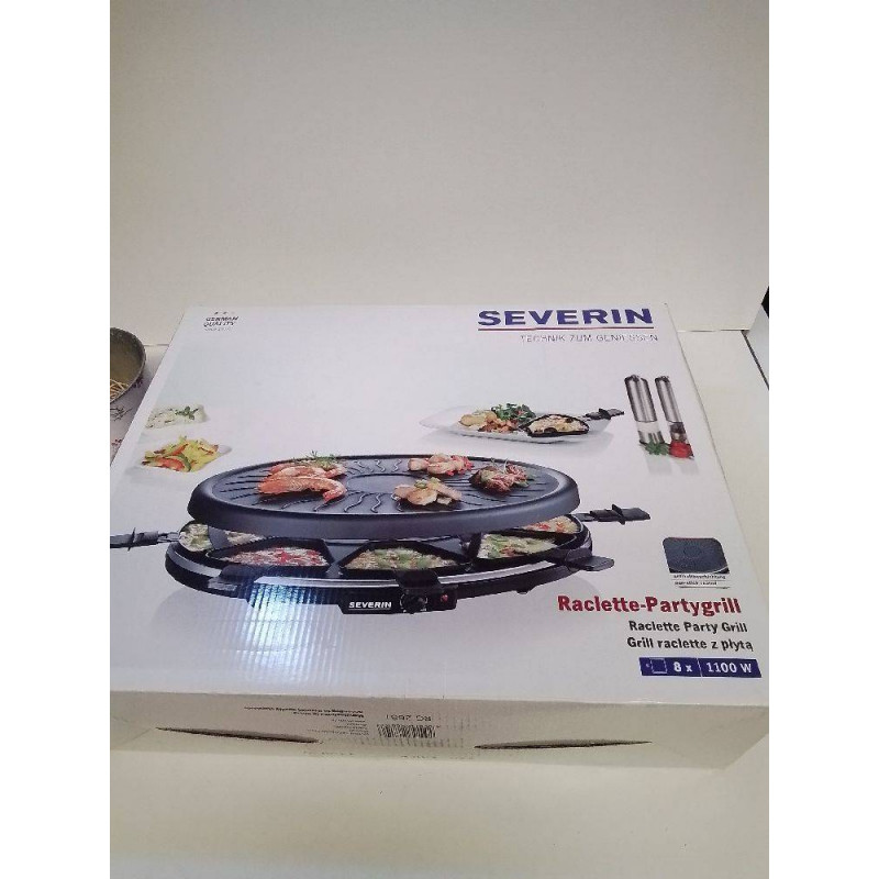 APPAREIL A RACLETTE SEVERIN 