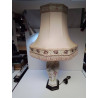 LAMPE A POSER MOTIF FLEURS HELLIN