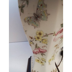 LAMPE A POSER MOTIF FLEURS HELLIN