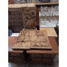 DÉCORATION SCULPTÉ BOIS 