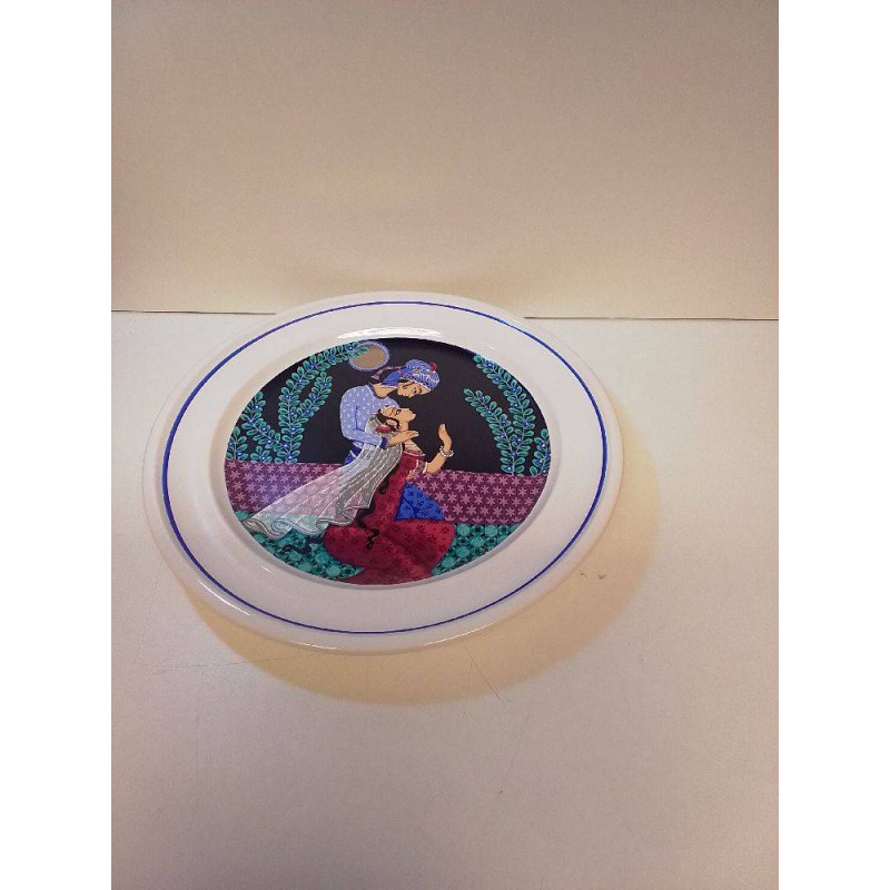 ASSIETTE DECORATIVE DECOR ORIENTAL 