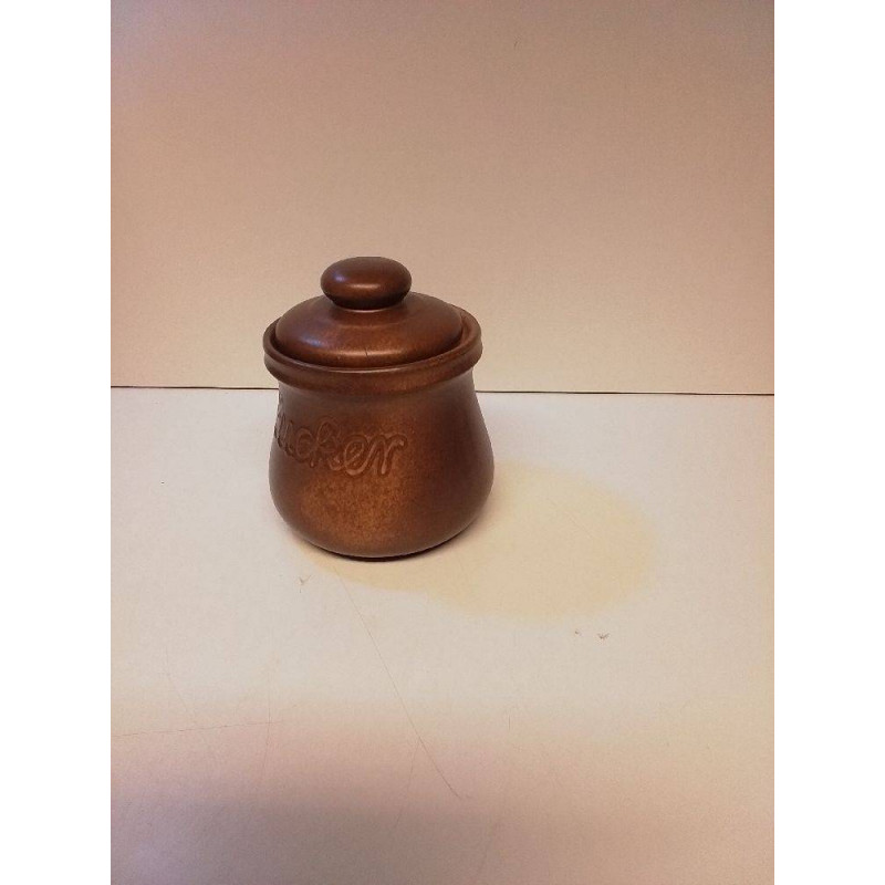 POT COUVERT EN GRES 