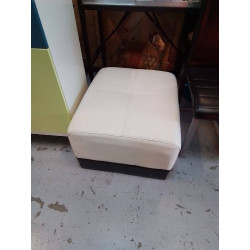 POUF BLANC 
