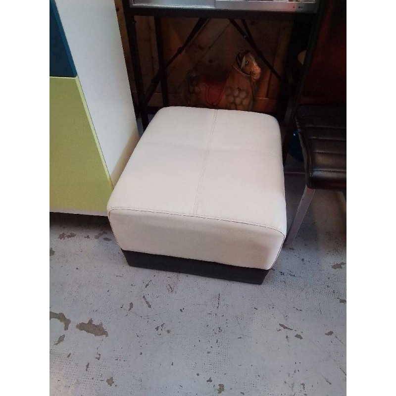 POUF BLANC 