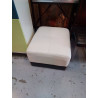 POUF BLANC 