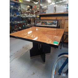 TABLE CARREE ART DECO 