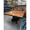 TABLE CARREE ART DECO 