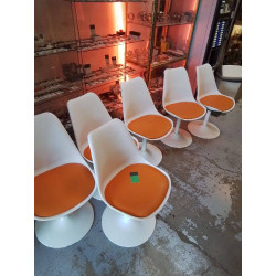LOT DE 6 CHAISES VINTAGE