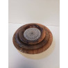 SERIE DE PLATS EN BOISN