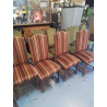 LOT DE CHAISES STYLE LOUIS XIII