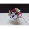 DÉCORATION FLEURS PORCELAINE ANGLAISE 