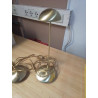LAMPE DE BUREAU DORÉ 