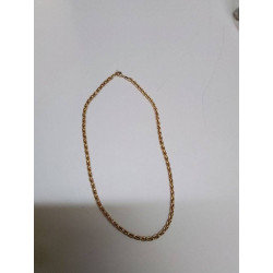 COLLIER PLAQUE OR