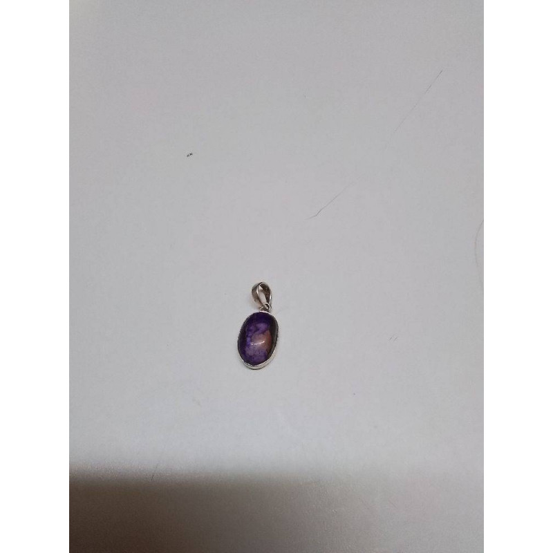 PENDENTIF ARGENT ET PIERRE