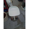 TABOURET MODERNE BLANC 