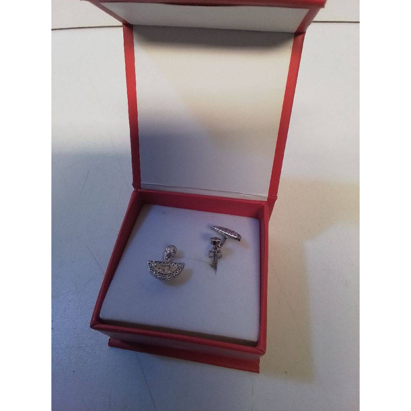 BOUCLE D\'OREILLES ARGENT 925