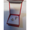 BOUCLE D\'OREILLES ARGENT 925
