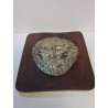 DECORATION BOIS METAL VISAGE