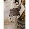 SELLETTE METAL ET BOIS 