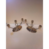 PAIRE DE CHANDELIERS 