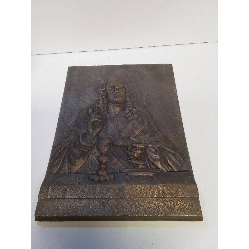 PLAQUE RELIGIEUSE BRONZE 
