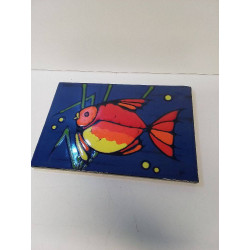 DÉCORATION CÉRAMIQUE POISSON 