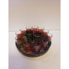 PLATEAU ET VERRE A THEN