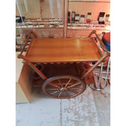 DESSERTE A ROULETTES ANCIENNE
