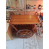 DESSERTE A ROULETTES ANCIENNE