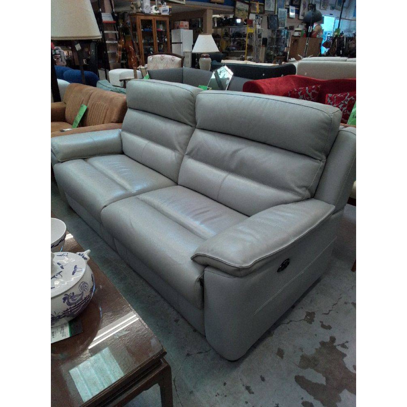 CANAPÉ RELAX ÉLECTRIQUE CUIR BEIGE 
