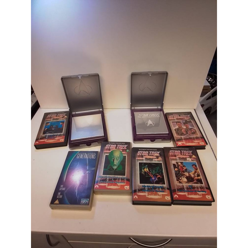 COLLECTION DVD ET VHS STAR TREK