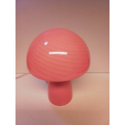 LAMPE CHAMPIGNON ROSE’